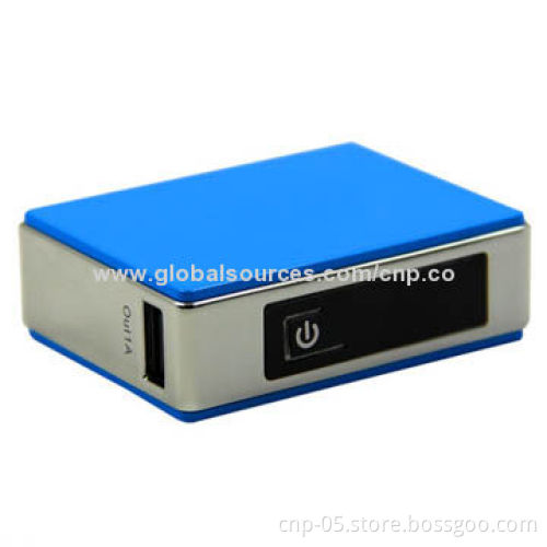 Smart Design Power Bank, 5,200mAh Capacity, Built-in LCD Screen Power Level Indicator